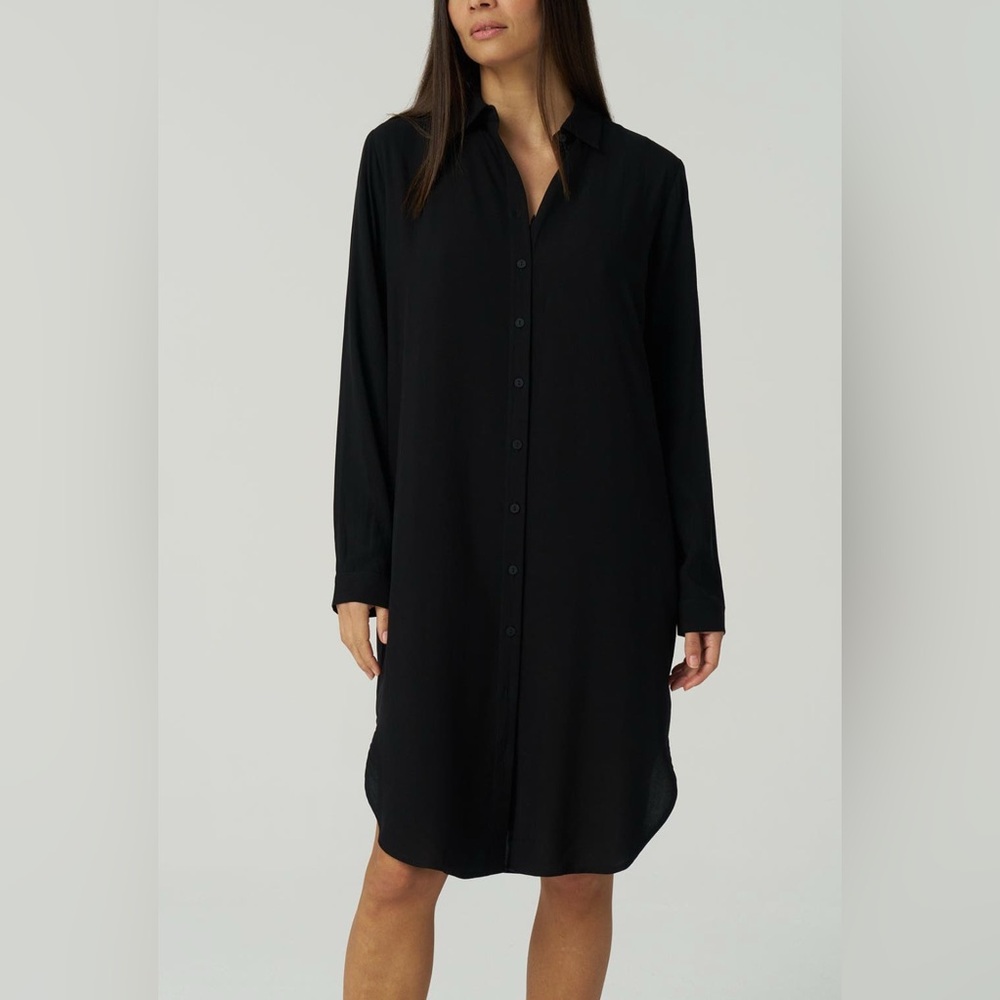 Eileen Fisher NEW Organic Cotton Shirt Dress